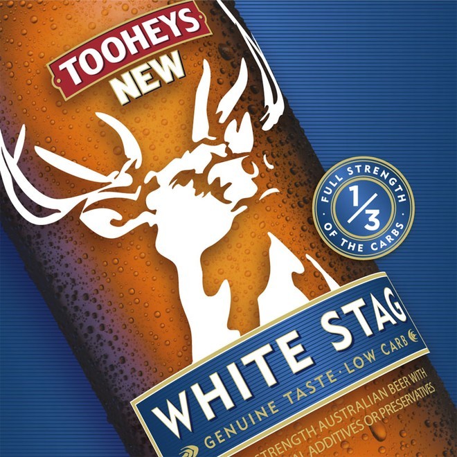 Tooheys New White Stag logo - Sail Port Stephens © Kirk Maclean